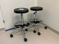 Verrijdbare kruk (2x) - afbeelding 1 van  8