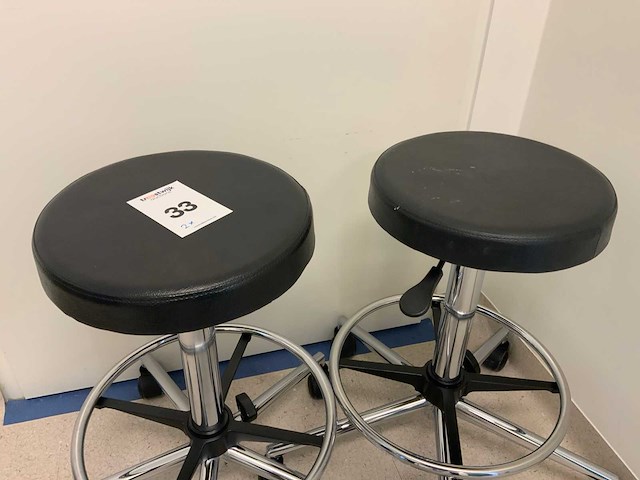 Verrijdbare kruk (2x) - afbeelding 4 van  8