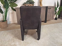 Verrijdbare leren fauteuil - afbeelding 8 van  8