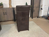 Verrijdbare leren fauteuil - afbeelding 4 van  4