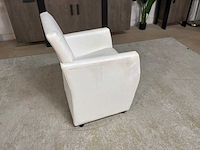 Verrijdbare leren fauteuil - afbeelding 9 van  9