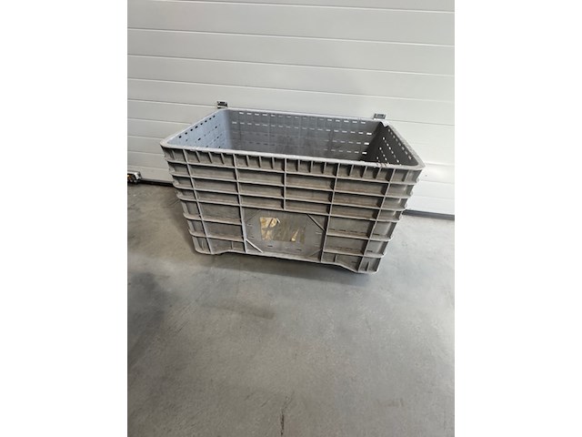 Verrijdbare magazijnbak grijs - afbeelding 1 van  4