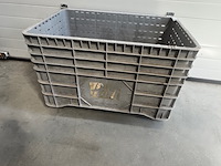 Verrijdbare magazijnbak grijs - afbeelding 1 van  4