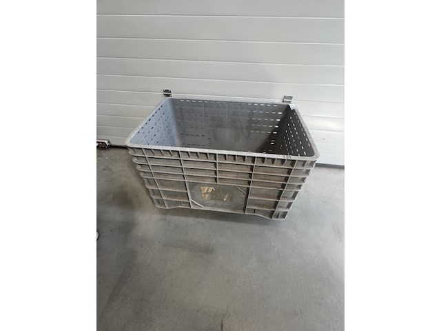 Verrijdbare magazijnbak grijs - afbeelding 2 van  4