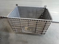 Verrijdbare magazijnbak grijs - afbeelding 2 van  4