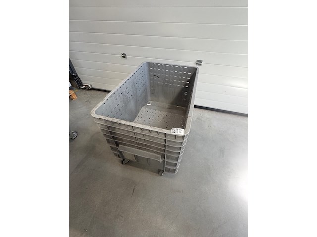 Verrijdbare magazijnbak grijs - afbeelding 4 van  4