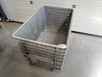 Verrijdbare magazijnbak grijs - afbeelding 4 van  4