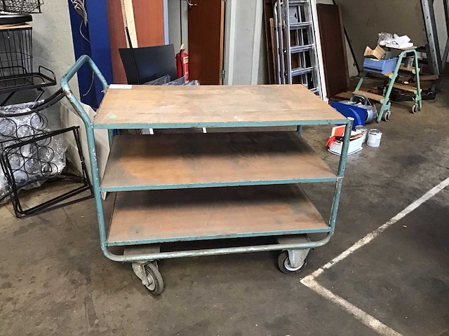 Verrijdbare magazijnwagen - afbeelding 1 van  3