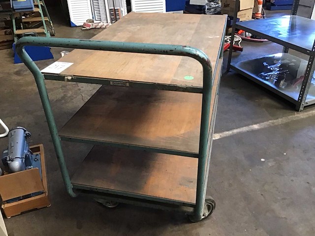 Verrijdbare magazijnwagen - afbeelding 2 van  3