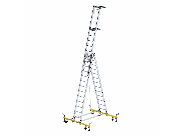 Verrijdbare montageladder, günzburger steigtechnik, 51336 - afbeelding 1 van  17