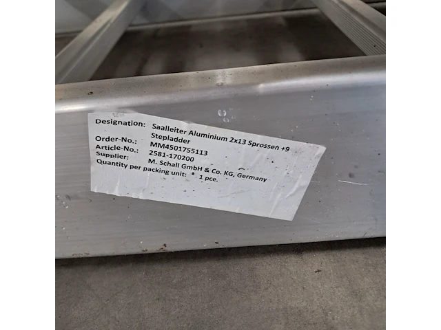 Verrijdbare montageladder, günzburger steigtechnik, 51336 - afbeelding 3 van  17