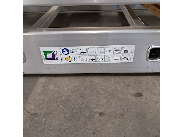 Verrijdbare montageladder, günzburger steigtechnik, 51336 - afbeelding 7 van  17