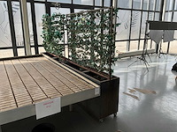 Verrijdbare plantenbak (2x) - afbeelding 3 van  5