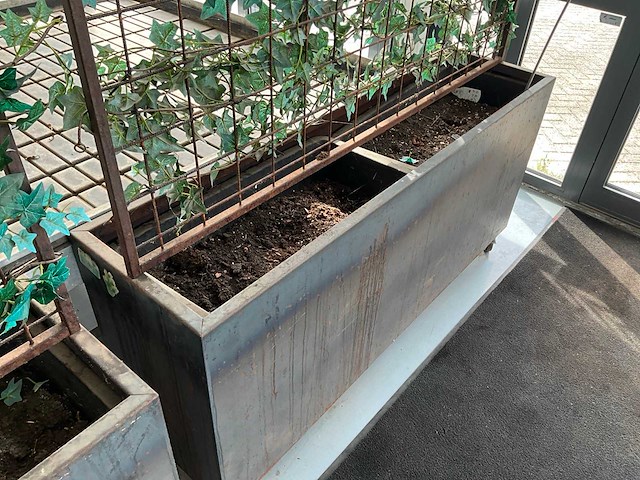 Verrijdbare plantenbak (2x) - afbeelding 5 van  5