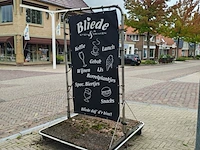 Verrijdbare reclame bord