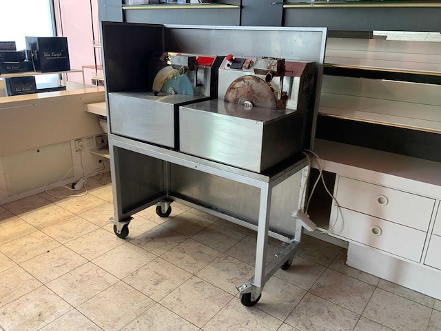 Verrijdbare rvs-stalen werkbank - afbeelding 2 van  3