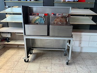 Verrijdbare rvs-stalen werkbank - afbeelding 3 van  3