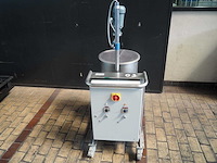 Verrijdbare rvs vloeistofmenger met eberhard bauer 6052-20 elektromotor - afbeelding 2 van  6