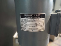 Verrijdbare rvs vloeistofmenger met eberhard bauer 6052-20 elektromotor - afbeelding 6 van  6