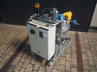Verrijdbare rvs vloeistofmenger met loher encw-063bg elektromotor - afbeelding 2 van  8