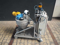 Verrijdbare rvs vloeistofmenger met loher encw-063bg elektromotor - afbeelding 3 van  8