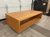 Verrijdbare salontafel kersenfineer - afbeelding 2 van  5