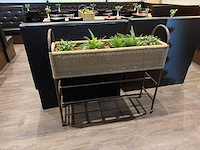 Verrijdbare sier bloembak - afbeelding 2 van  2