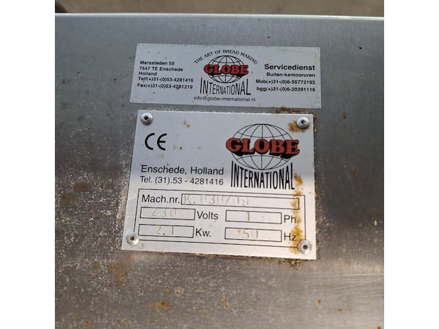 Verrijdbare spuitmachine, globe - afbeelding 4 van  4