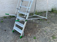 Verrijdbare stellingtrap - afbeelding 3 van  5