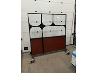 Verrijdbare terrasschermen (2x) - afbeelding 2 van  7