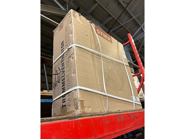 Verrijdbare trommelventilator 300w, stier - afbeelding 2 van  2