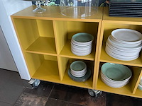 Verrijdbare vakkenkast (2x) - afbeelding 3 van  3