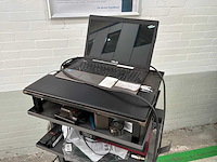 Verrijdbare wagen met laptop - afbeelding 2 van  5