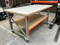 Verrijdbare werkbank (2x) - afbeelding 3 van  6