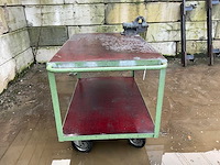 Verrijdbare werkbank met bankschroef - afbeelding 3 van  5