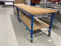 Verrijdbare werktafel (2x) - afbeelding 2 van  8