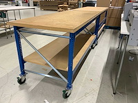 Verrijdbare werktafel (2x) - afbeelding 6 van  8