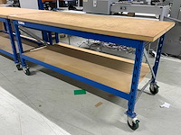 Verrijdbare werktafel (2x) - afbeelding 7 van  8