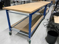 Verrijdbare werktafel (2x) - afbeelding 6 van  8