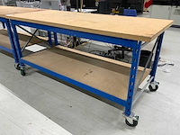 Verrijdbare werktafel (2x) - afbeelding 7 van  8