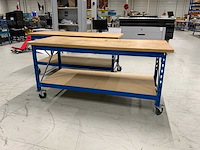 Verrijdbare werktafel (2x) - afbeelding 3 van  7