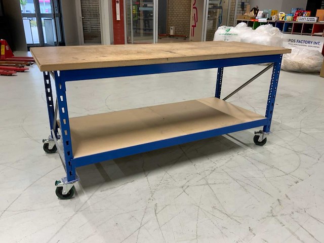 Verrijdbare werktafel (2x) - afbeelding 7 van  7