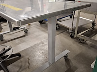 Verrijdbare werktafel met rvs blad - afbeelding 2 van  5