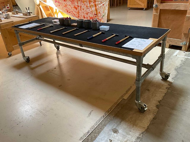 Verrijdbare werktafel - afbeelding 1 van  4