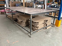 Verrijdbare werktafel