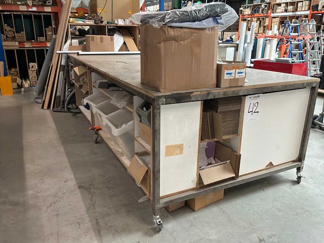 Verrijdbare werktafel - afbeelding 7 van  14