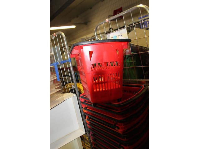Verrijdbare winkelmandjes ca 14 stuks - afbeelding 5 van  5