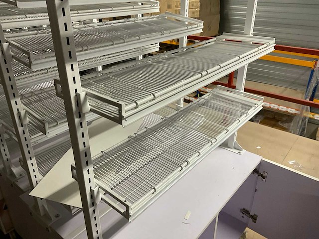 Verrijdbare winkelstelling meubel (11x) - afbeelding 1 van  2
