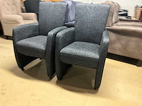 Verrijdbareeeetkamerstoel (2x) - afbeelding 3 van  9