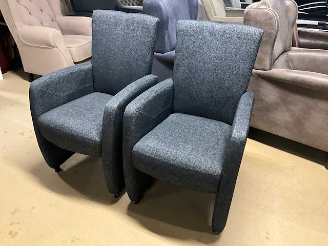 Verrijdbareeeetkamerstoel (2x) - afbeelding 6 van  9